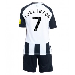 Newcastle United Joelinton #7 Thuis tenue Kids 2024-25 Korte Mouw (+ Korte broeken)